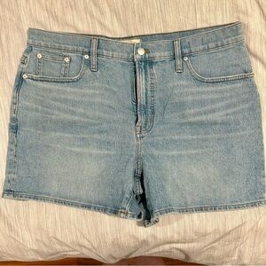 Madewell The Perfect Mid Length Jean Short